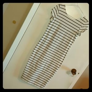 Striped BodyCon Dress